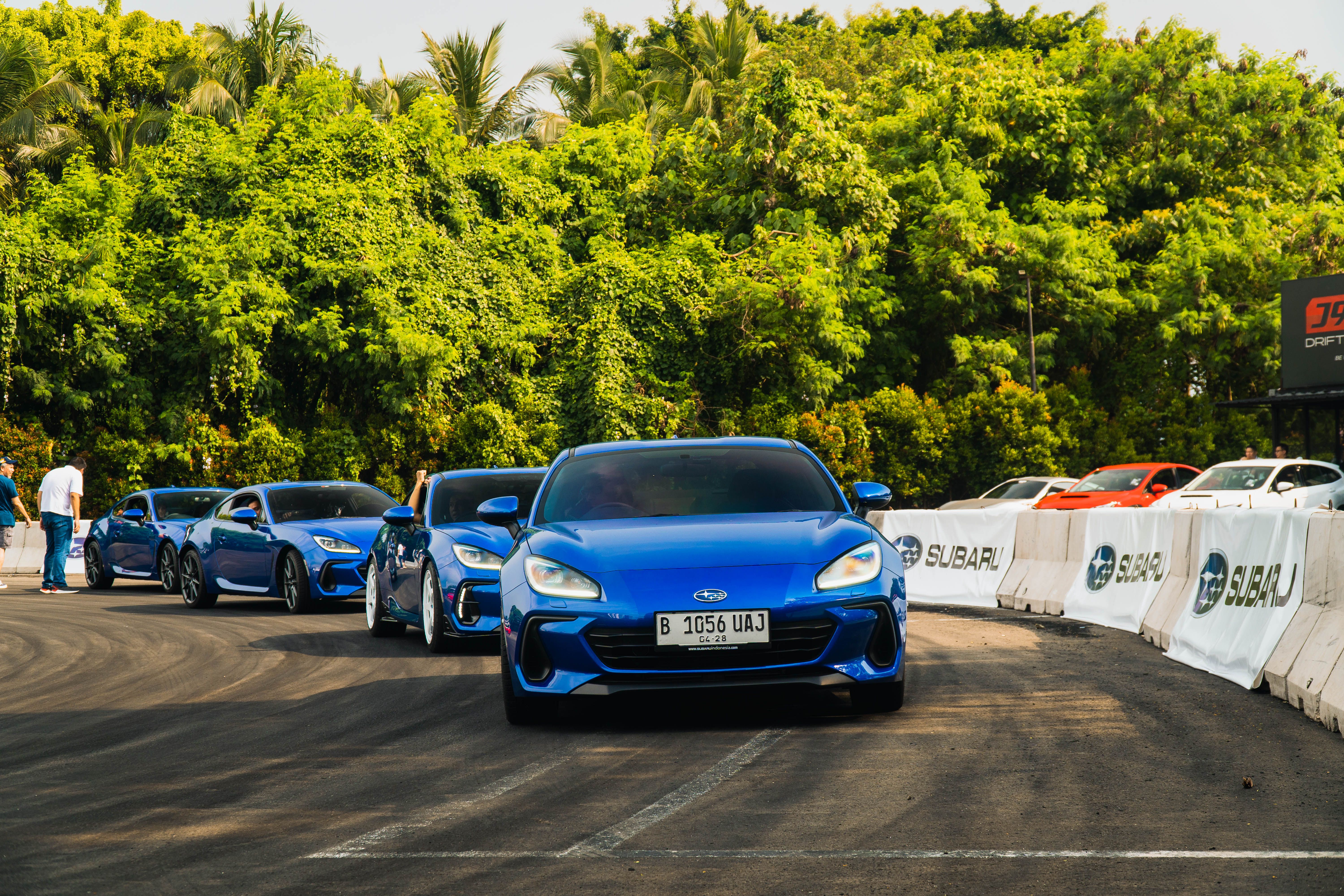 Acara Subaru BRZ Safety Driving Course di J99 Maxx Drift Circuit, Tangerang, Sabtu (13/5/2023).