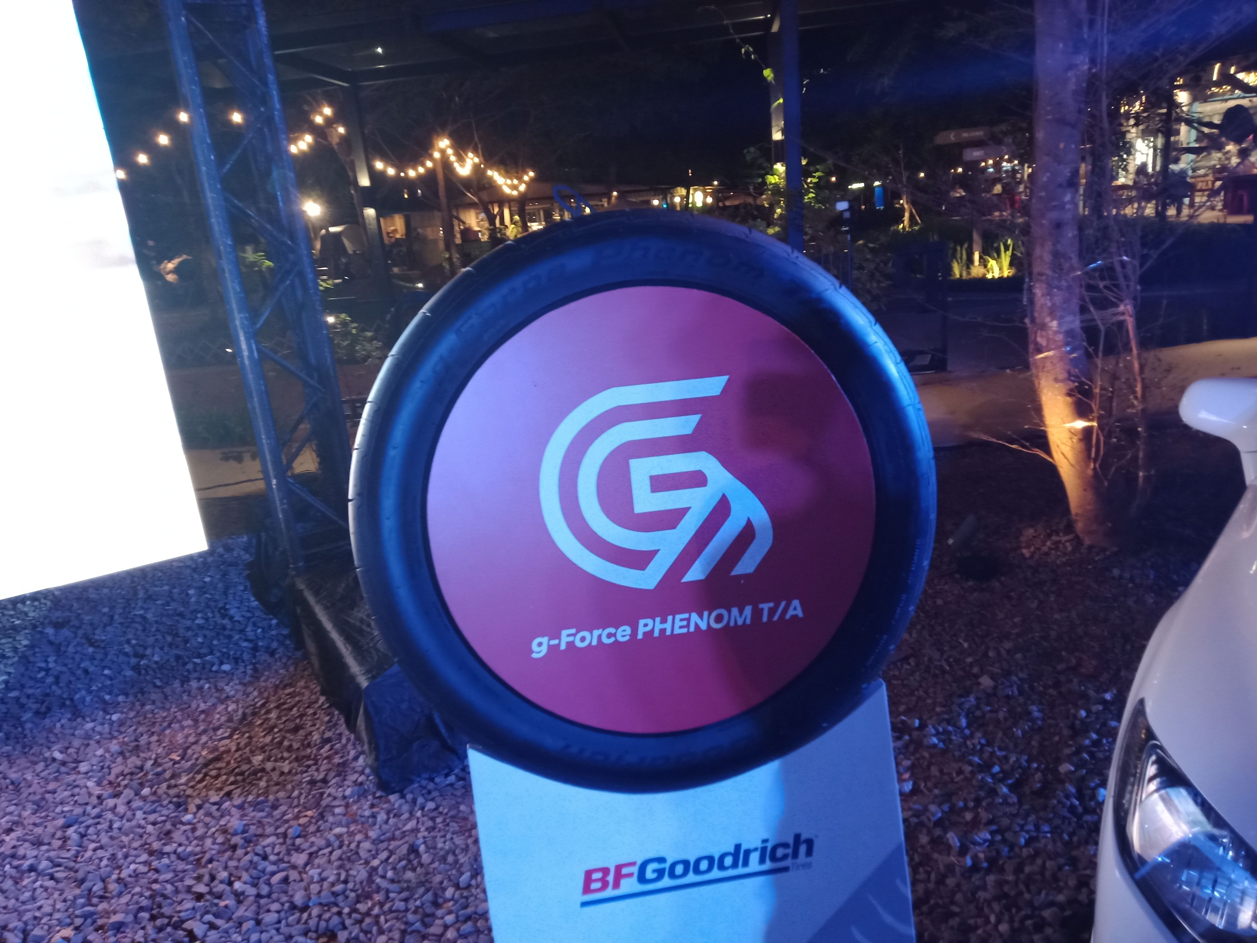 Ban BF Goodrich G-Force Phenom T/A yang diluncurkan Jumat (8/9/2023) malam di Jakarta (Kunta Bayu Waskita/Skor.id).