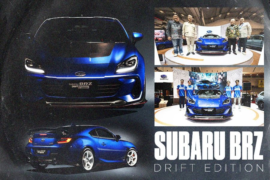 Subaru BRZ Drift Edition meluncur di ajang Gaikindo Jakarta Autoweek 2024 pada Jumat (22/11/2024).