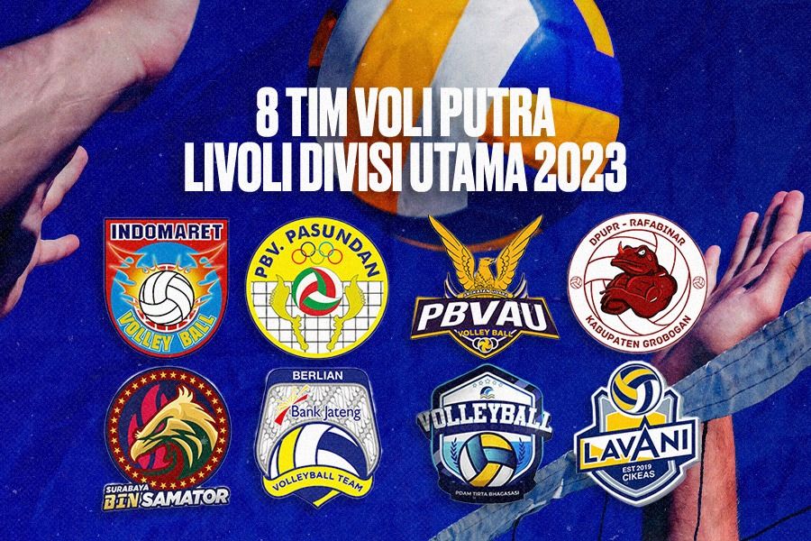 Livoli Divisi Utama 2023: Daftar Tim dan Pemain Peserta Sektor Putra