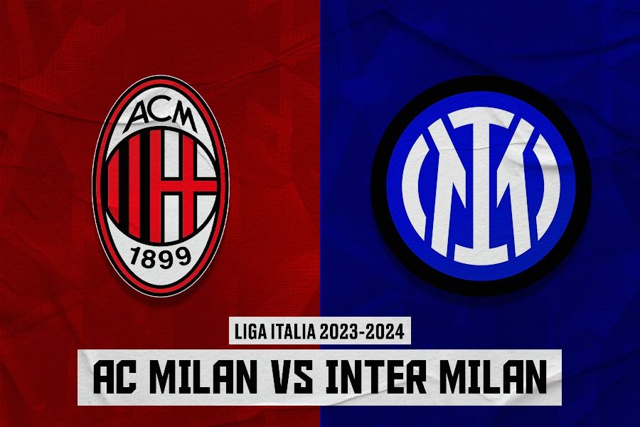 Derbi Milan, AC Milan vs Inter Milan akan digelar pada Selasa (23/4/2024) dini hari WIB. (Dede Mauladi Sopatal/Skor,id).