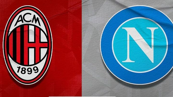 Laga AC Milan vs Napoli di Liga Italia. (Yusuf/Skor.id)