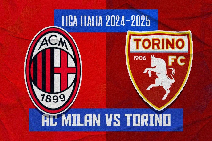 AC Milan vs Torino di Liga Italia 2024-2025. (Hendy Andika/Skor.id).