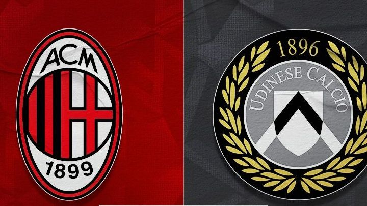 Laga AC Milan vs Udinese di Liga Italia. (Dede Sopatal Mauladi/Skor.id)