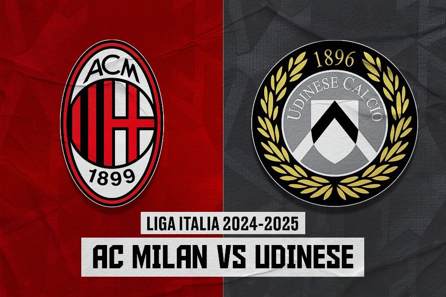 Hasil AC Milan vs Udinese: I Rossoneri Raih Kemenangan Keempat di Liga Italia