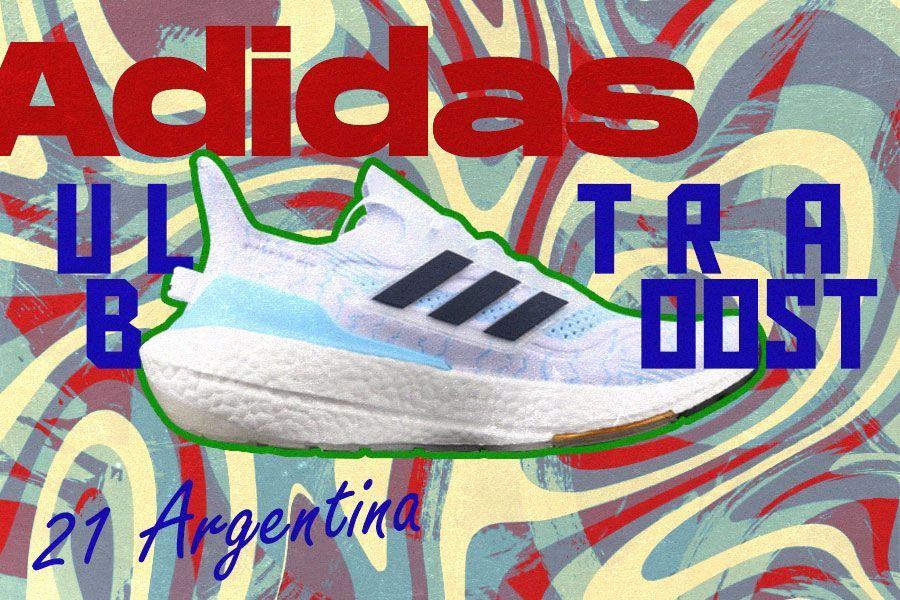 Adidas Ultraboost 21 Argentina National Football Team kini makin diburu pencinta sneaker. (M. Yusuf/Skor.id)