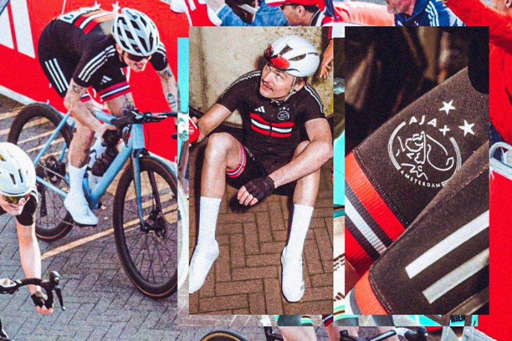 Adidas dan Ajax melansir koleksi perlengkapan bersepeda dalam edisi terbatas. (Hendy AS/Skor.id)