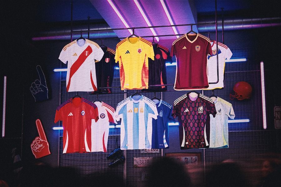 Adidas merilis seragam kandang-tandang 5 negara peserta Copa America 2024. (Rahmat Ari Hidayat/Skor.id)