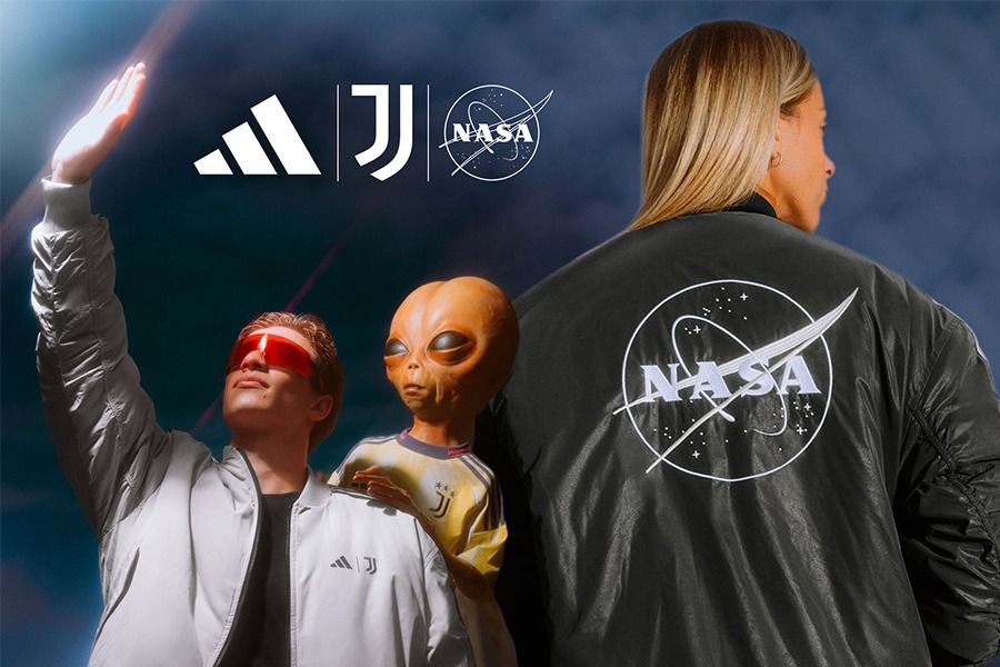 Adidas meluncurkan koleksi gaya hidup Juventus bertema NASA, yang menyelaraskan tiga nama terbesar di bidang olahraga, mode, dan sains. (Rahmat Ari Hidayat/Skor.id)