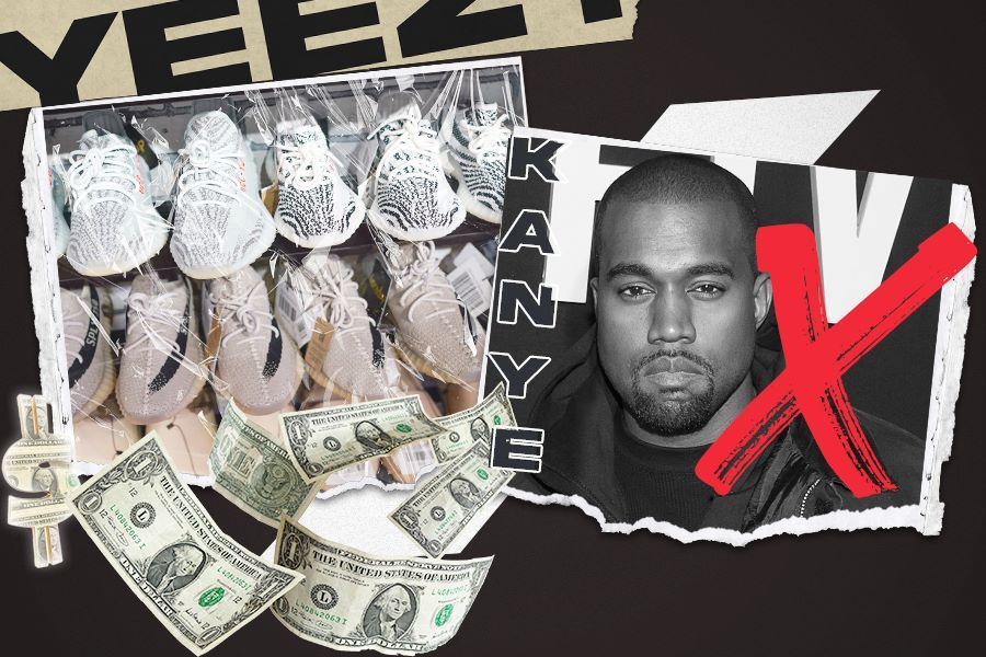 Paska putus kontrak Kanye West, Adidas jual sisa stok Yeezy. (Rahmat Ari Hidayat/Skor.id)