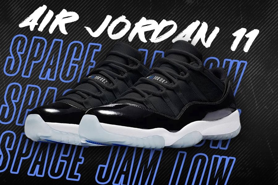 Air Jordan 11 Low “Space Jam” bakal diriis pada musim panas 2024. (Rahmat Ari Hidayat/Skor.id) 