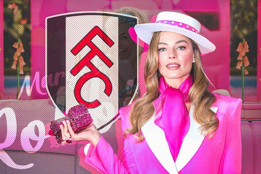 Aktris Margot Robbie, pemeran Barbie, diam-diam mendukung klub Liga Inggris Fulham FC (Hendy AS/Skor.id).