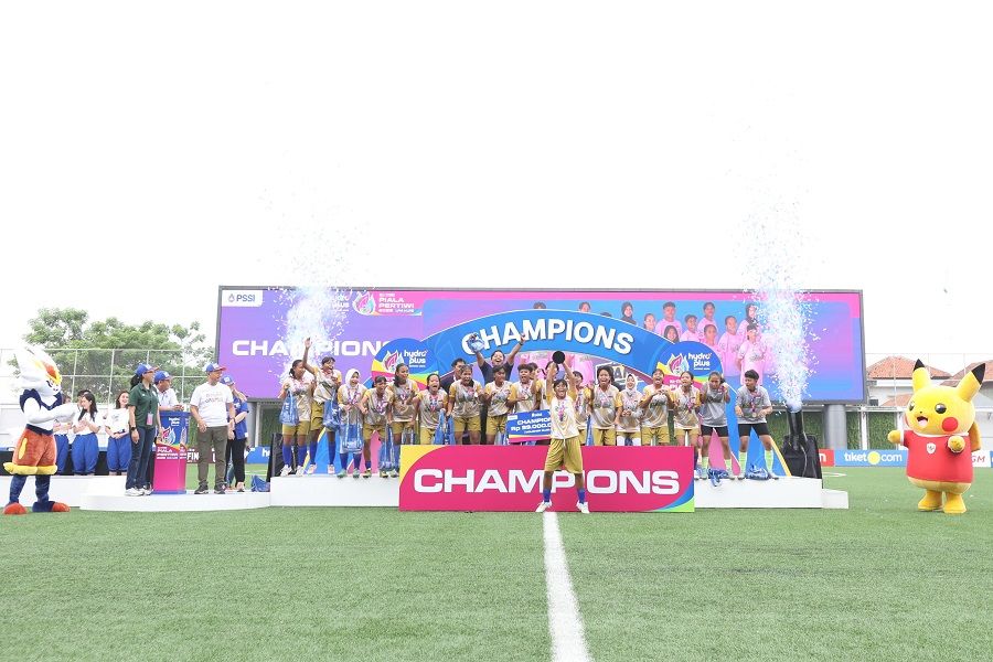 All Stars Bandung juara Piala Pertiwi U-14 dan U-16. (Piala Pertiwi)