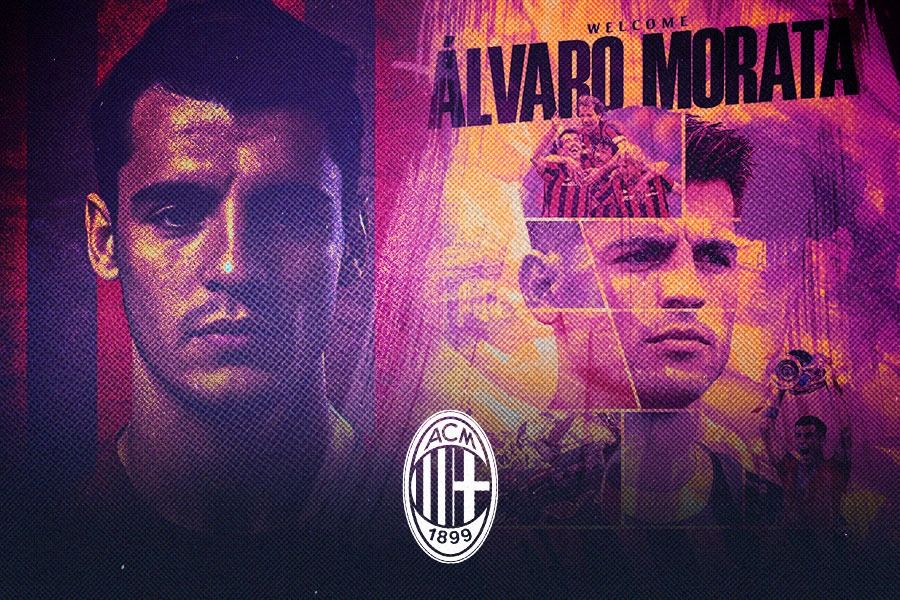 Pindah ke AC Milan, total biaya transfer Alvaro Morata dekati Cristiano Ronaldo. (Yusuf/Skor.id).