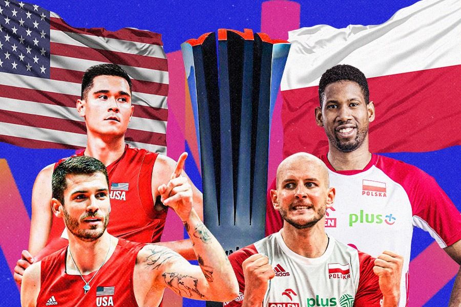 Amerika Serikat vs Polandia di Final VNL 2023
