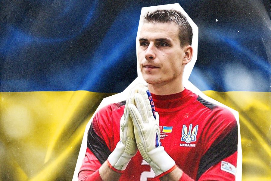 Blunder Andriy Lunin Membuat Ukraina Kalah 0-3 dari Rumania
