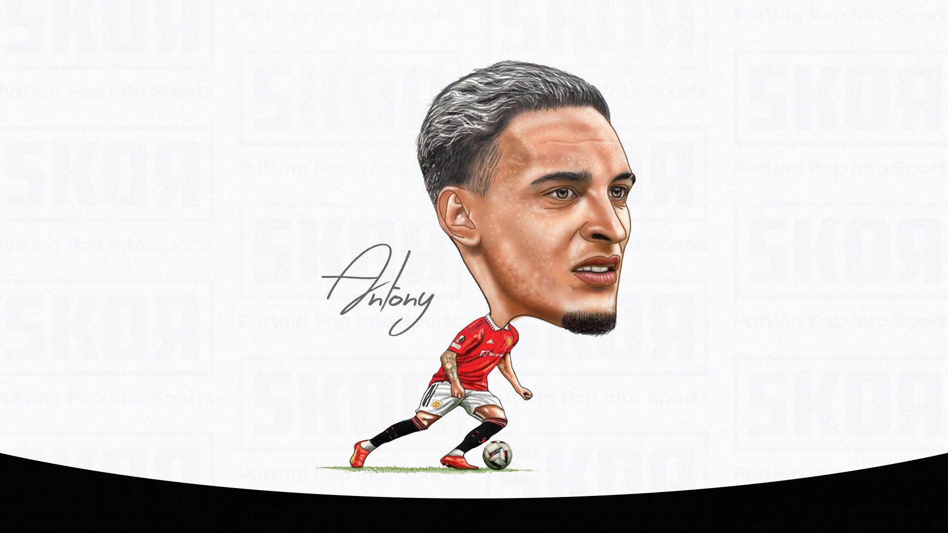 Bintang Manchester United, Antony (Abdul Rohim/Skor.id).)