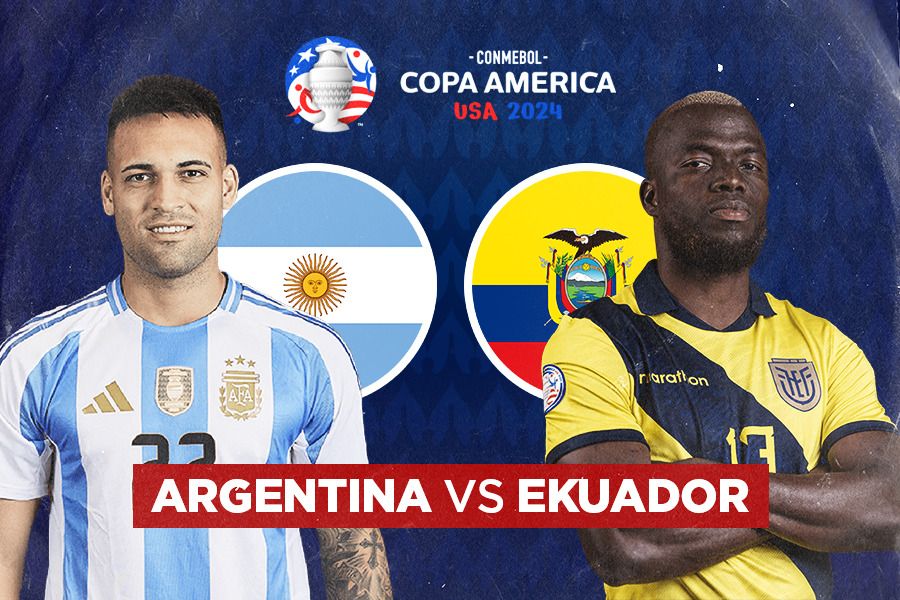 Prediksi dan Link Live Streaming Argentina vs Ekuador di Copa America 2024