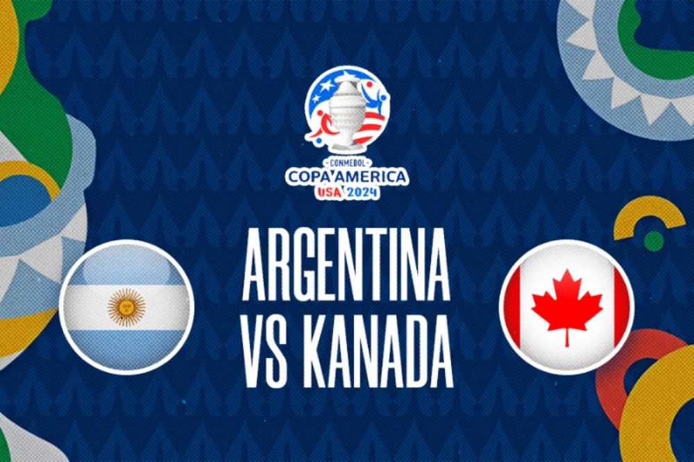 Laga Argentina vs Kanada di Grup A Copa America 2024. (Hendy Andika/Skor.id).