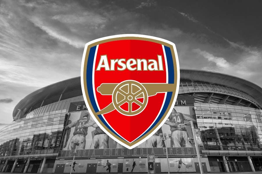 Klub Liga Inggris, Arsenal. (Grafis: Deni Sulaeman/Skor.id).