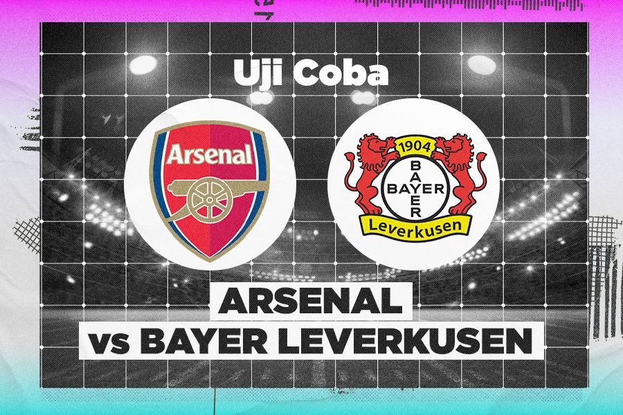 Arsenal dan Bayer Leverkusen. (Rahmat Ari Hidayat/Sko.id).