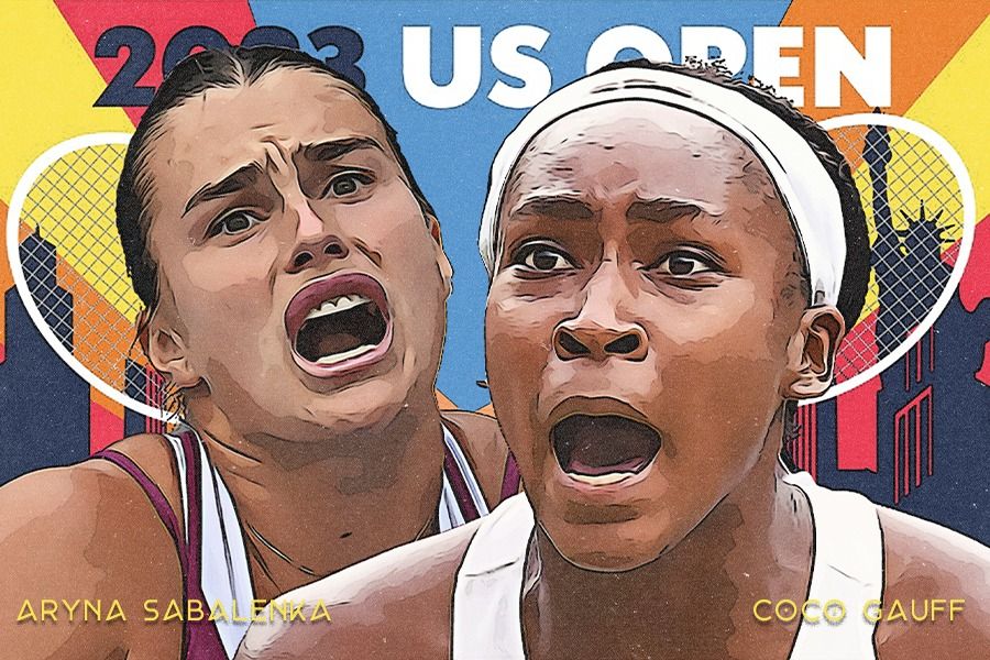 Aryna Sabalenka vs Coco Gauff at final US Open 2023