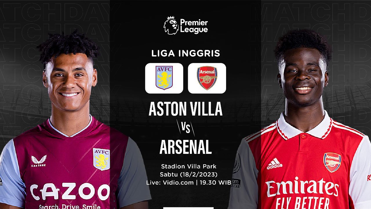 Hasil Aston Villa vs Arsenal: Dramatis, the Gunners Menang 4-2