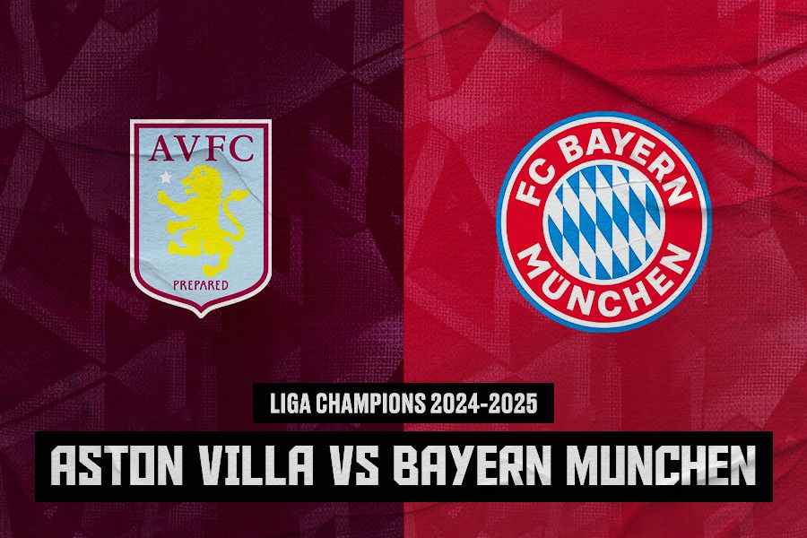 Prediksi dan Link Live Streaming Aston Villa vs Bayern Munchen di Liga Champions 2024-2025