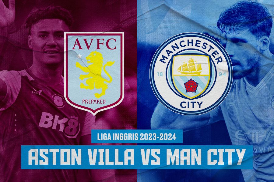 Aston Villa vs Manchester City: The Villans Akhiri 'Kutukan 13'  Lawan The Cityzens