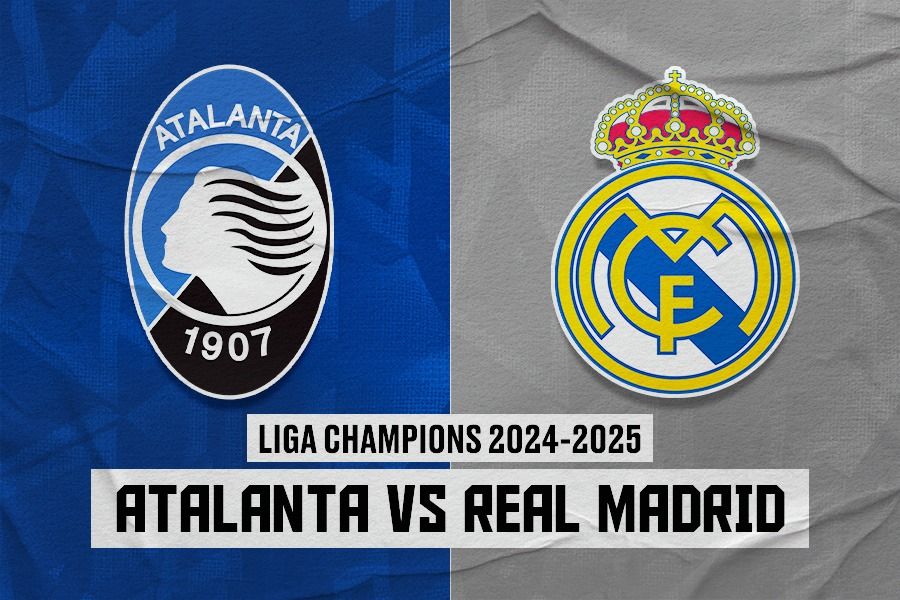 Laga Atalanta vs Real Madrid di Liga Champions 2024-2025 akan digelar pada Rabu (11/12/2024) pukul 03.00 WIB. (Dede Sopatal Mauladi/Skor.id).