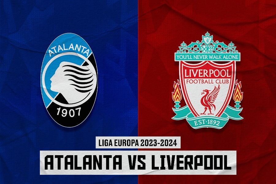 Laga Atalanta vs Liverpool di Liga Europa 2023-2024. (Dede Sopatal Mauladi/Skor.id).