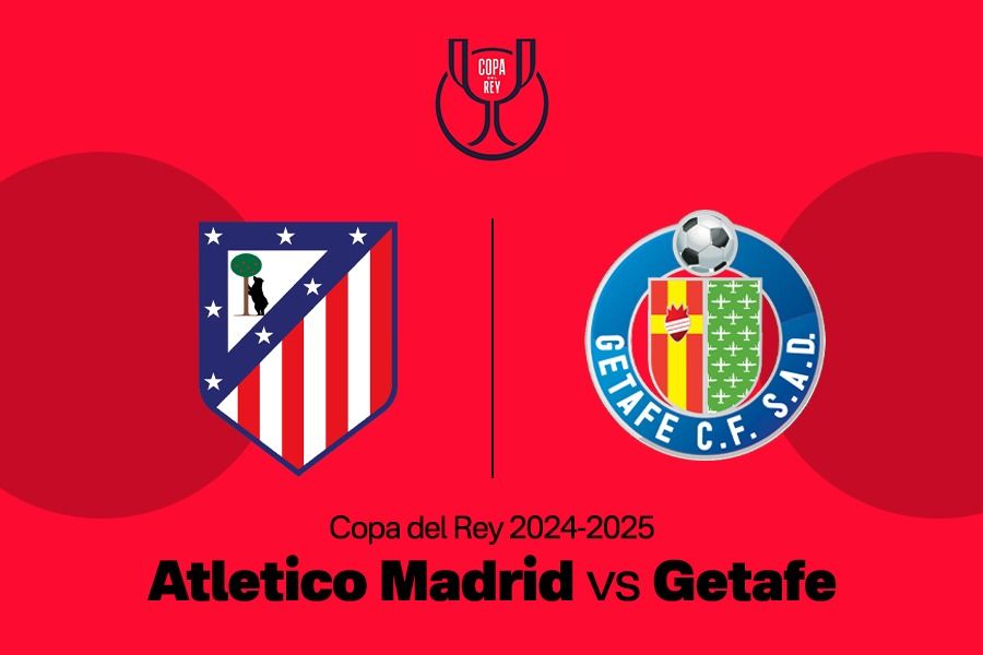 Laga Atletico Madrid vs Getafe di perempat final Copa del Rey 2024-2025 akan digelar pada Rabu (5/2/2025) pukul 03.30 WIB. (Rahmat Ari Hidayat/Skor.id).