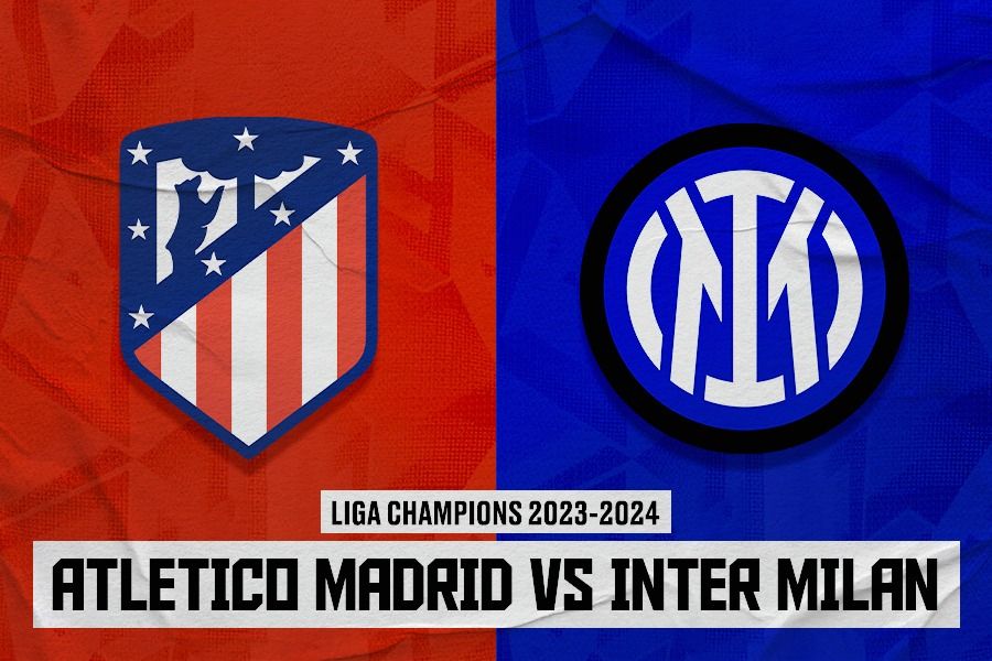 Laga Atletico Madrid vs Inter Milan di Liga Champions 2023-2024. (Dede Sopatal Mauladi/Skor.id).