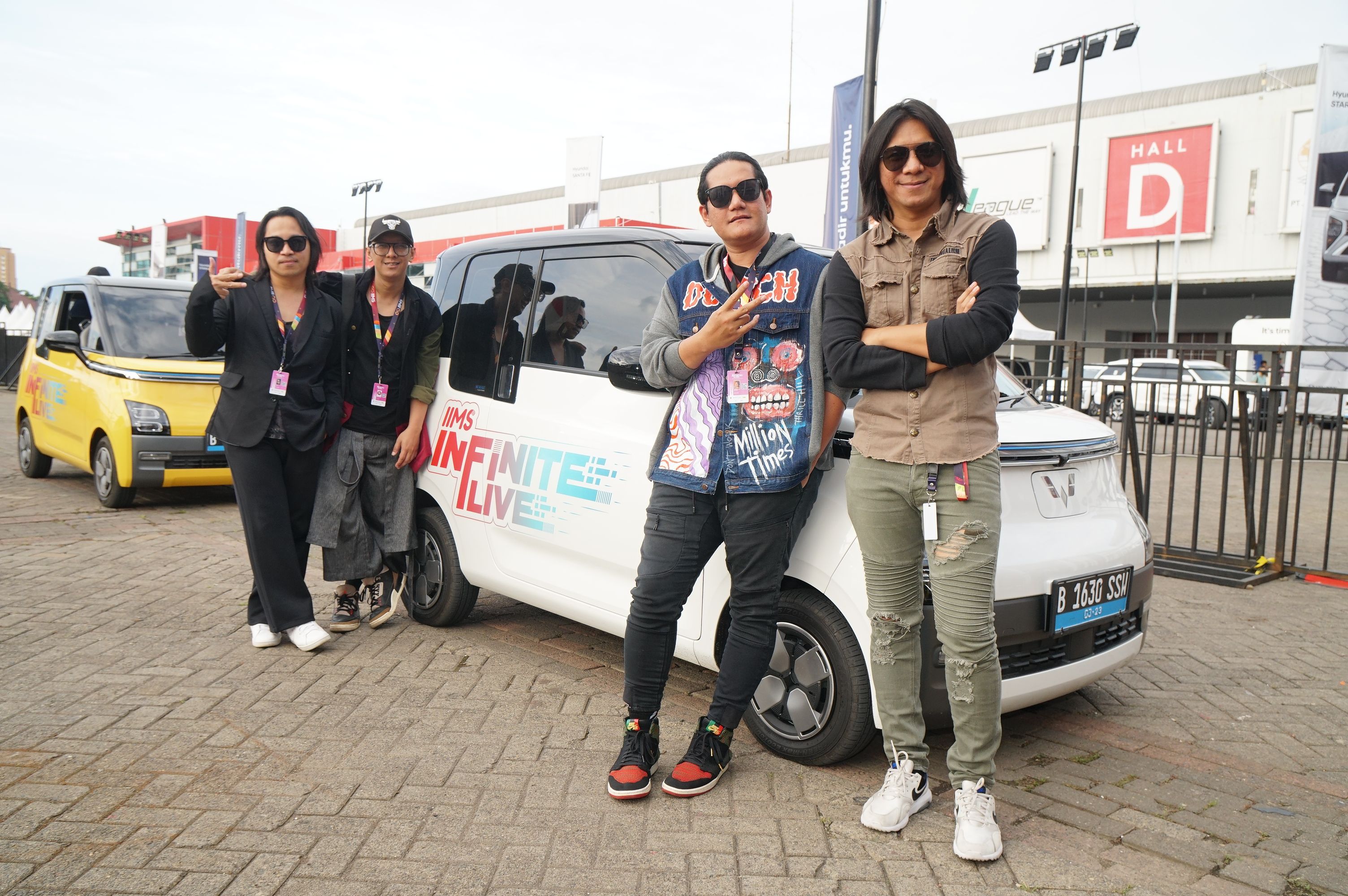 Wuling Air Ev Jadi Pendukung Mobilitas Para Musisi Tanah Air di IIMS Infinite Live
