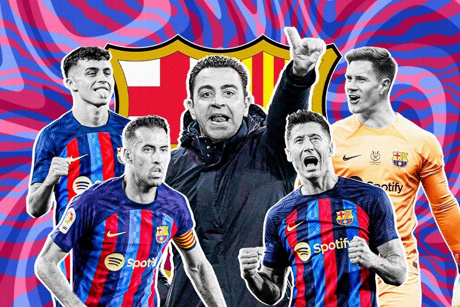 Skor 5: Laga Kunci Barcelona Juara Liga Spanyol 2022-2023