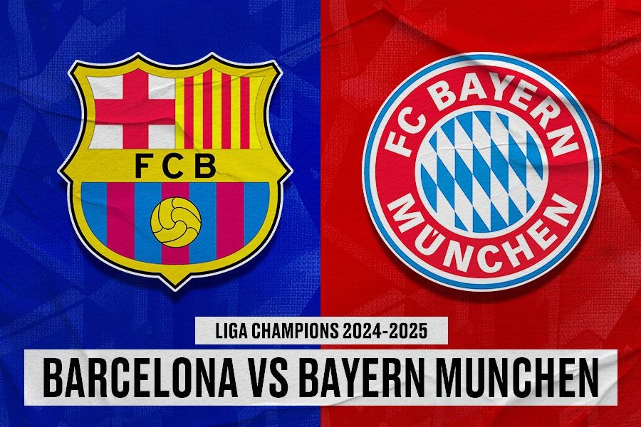 Barcelona vs Bayern Munchen di Liga Champions, Kamis (24/10/2024) pukul 02.00 dini hari WIB. (Yusuf/Skor/id).