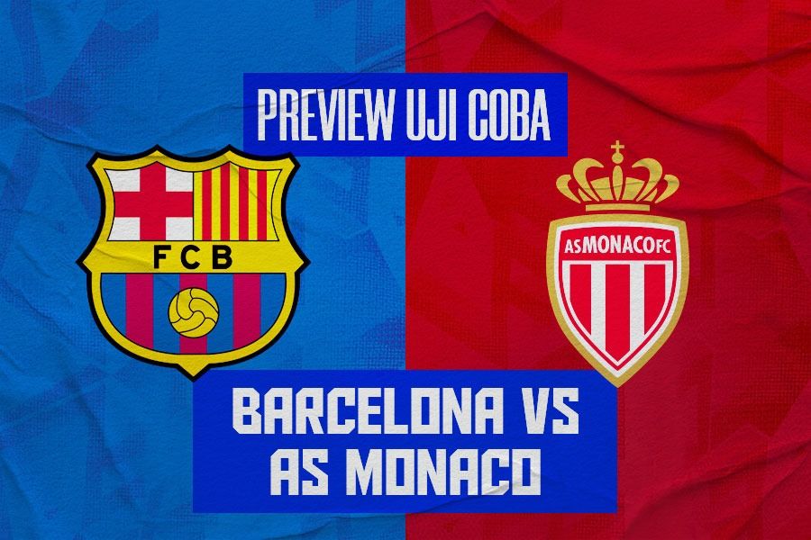 Barcelona vs Monaco akan bertemu dalam uji coba. (Hendy Andika/Skor.id).