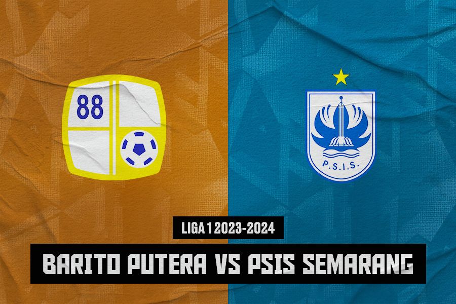 Barito Putera vs PSIS Semarang di pekan ke-30 Liga 1 2023-2024 pada 29 Maret 2024. (Jovi Arnanda/Skor.id)