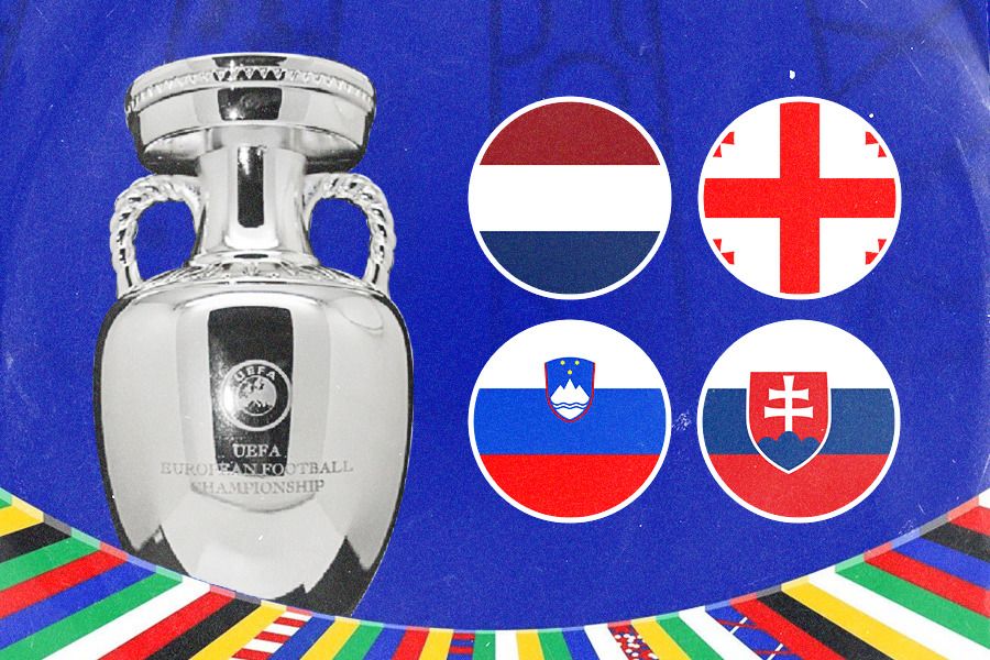 Belanda, Georgia, Slovenia, dan Slovakia lolos ke 16 besar Euro 2024 lewat jalur peringkat tiga terbaik. (Jovi Arnanda/Skor.id).