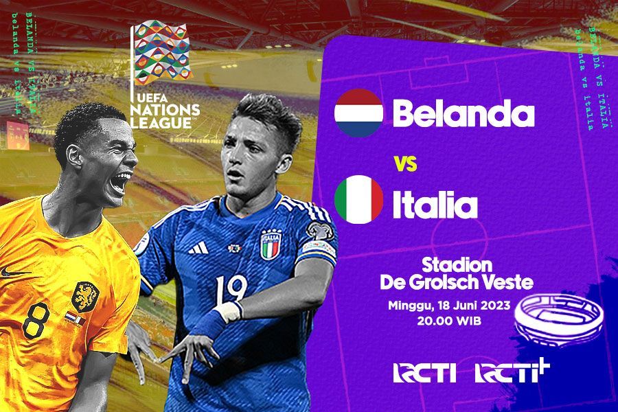 Belanda takluk dari Italia dalam perebutan tempat ketiga UEFA Nations League 2022-2023,. (M Yusuf/Skor.id).