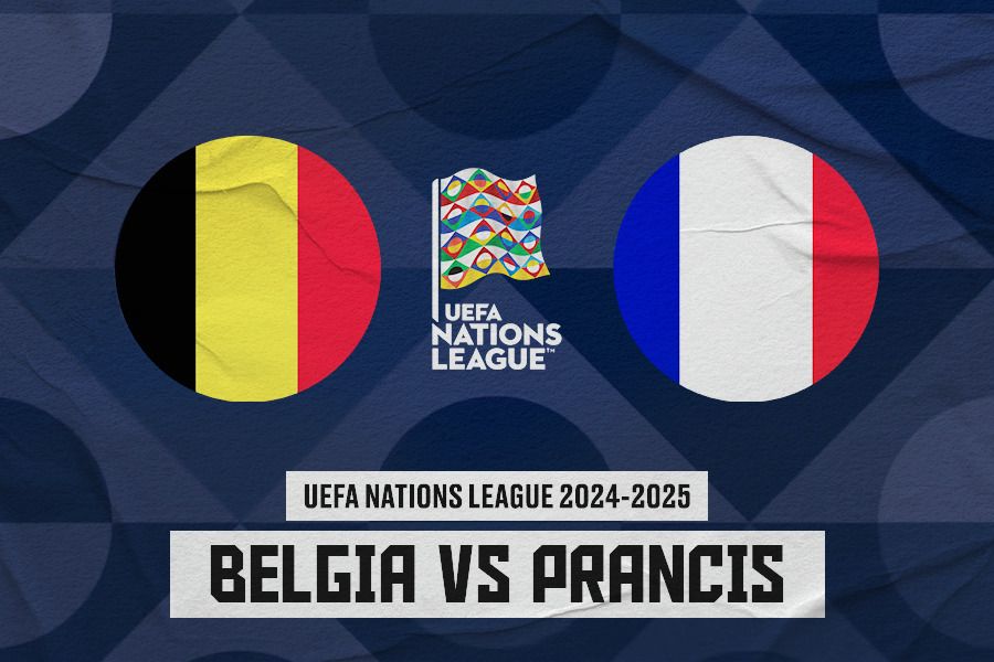 Prediksi dan Link Live Streaming Belgia vs Prancis di UEFA Nations League 2024-2025