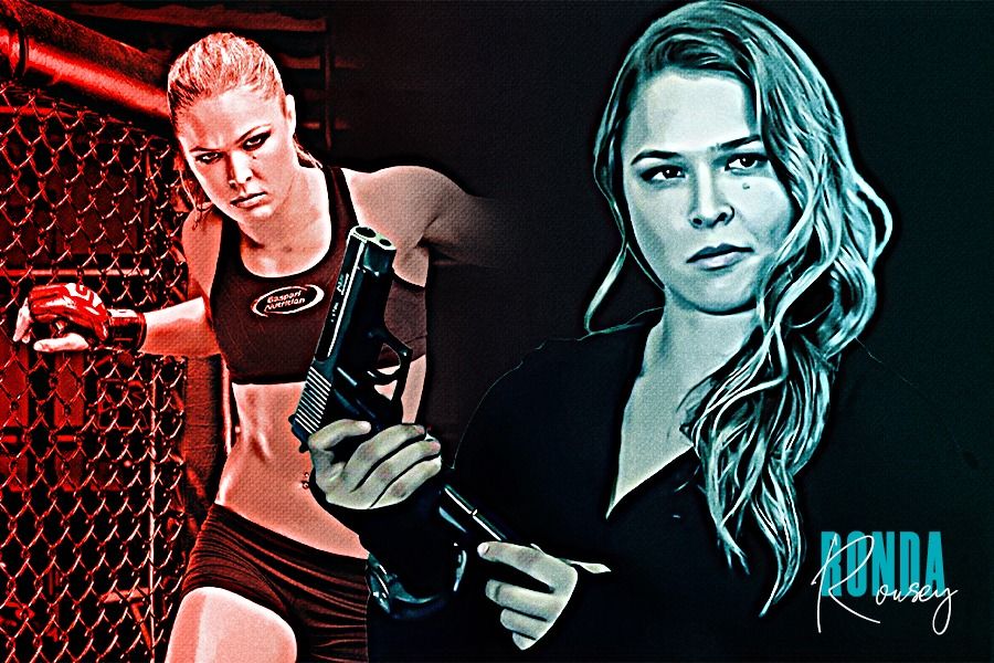 Berawal dari judo dan MMA, Ronda Rousey sudah ikut membintangi sejumlah film aksi dan serial di televisi. (Rahmat Ari Hidayat/Skor.id)