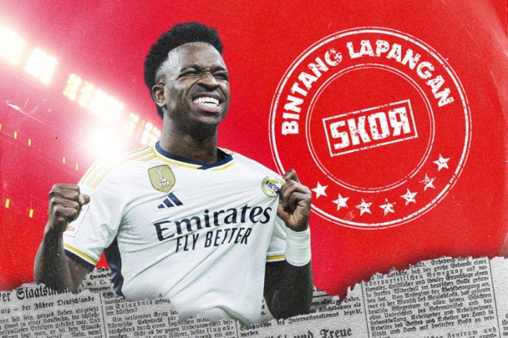 Bintang Lapangan: Vinicius Junior Panaskan Persaingan Ballon d'Or