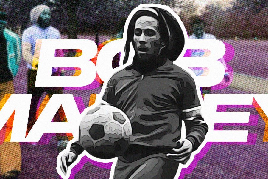 Bob Marley punya keterikatan yang kuat dengan sepak bola. (Hendy AS/Skor.id)