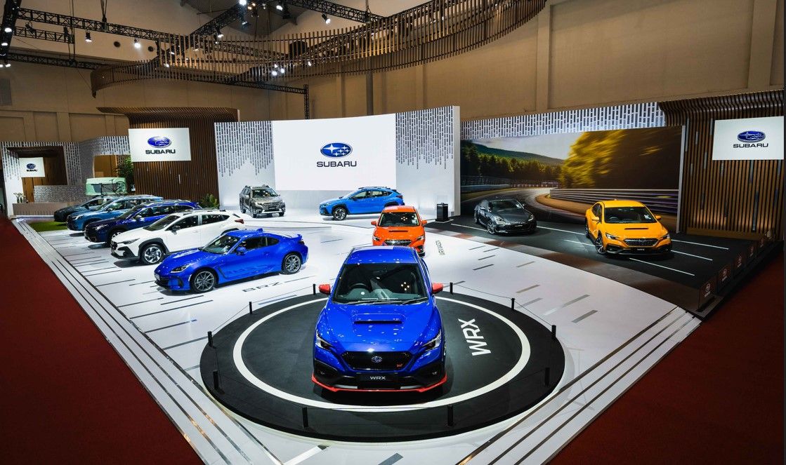 Booth Subaru di GIIAS 2023 (Dok. Subaru Indonesia).