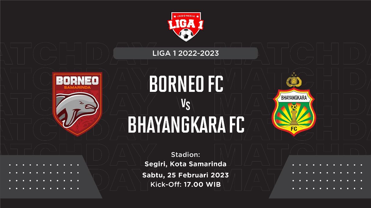 Cover Borneo FC vs Bhayangkara FC
