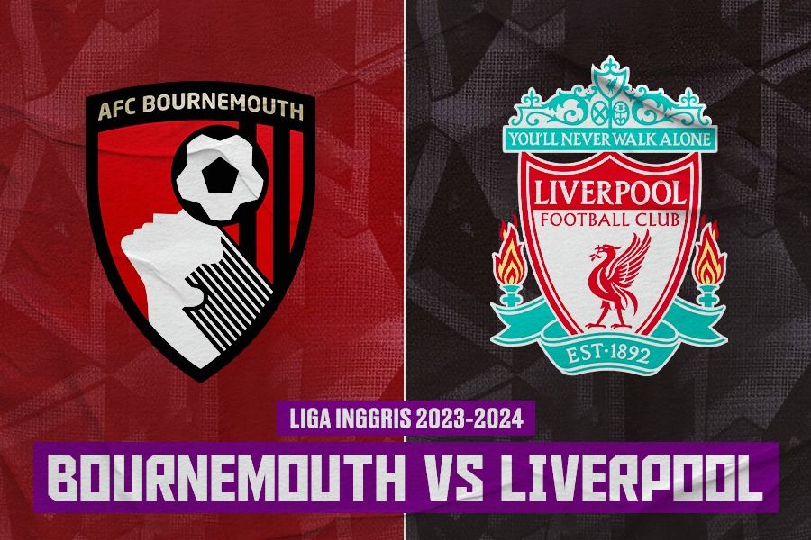Laga Bournemouth vs Liverpool di Liga Inggris 2023-2024. (Rahmat Ari Hidayat/Skor.id).