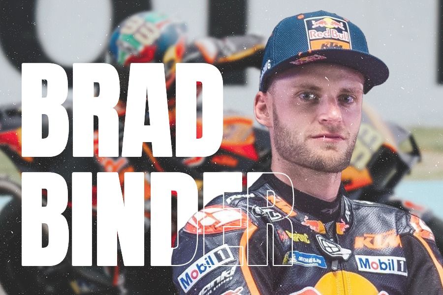 Brad Binder, pembalap Red Bull KTM Factory Racing