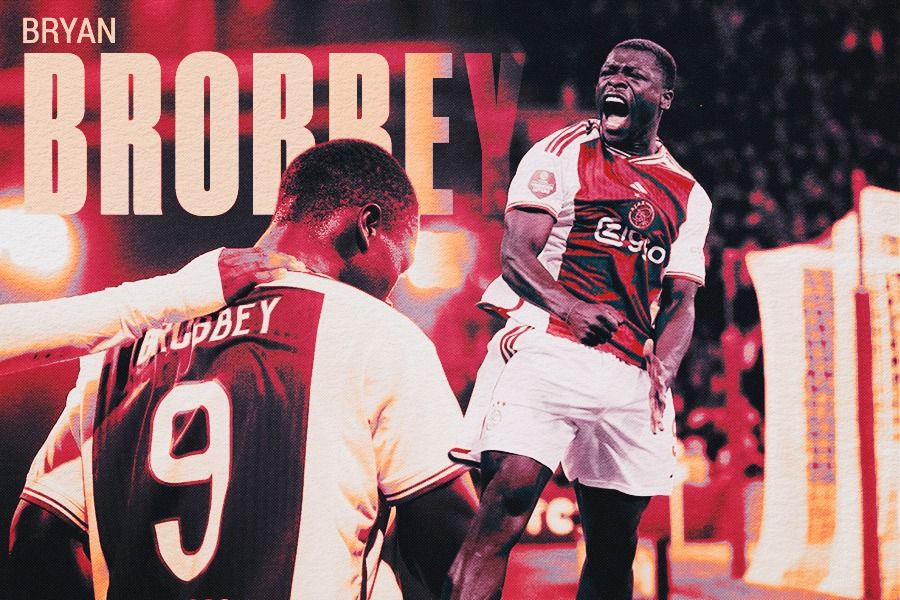 Penyerang Ajax, Brian Brobbey, jadi incaran Manchester United. (Rahmat Ari Hidayat/Skor.id).