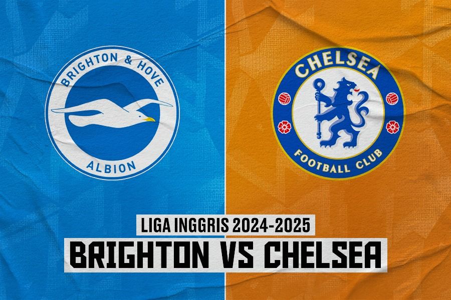 Laga Brighton vs Chelsea di Liga Inggris. (Rahmat Ari Hidayat/Skor.id).